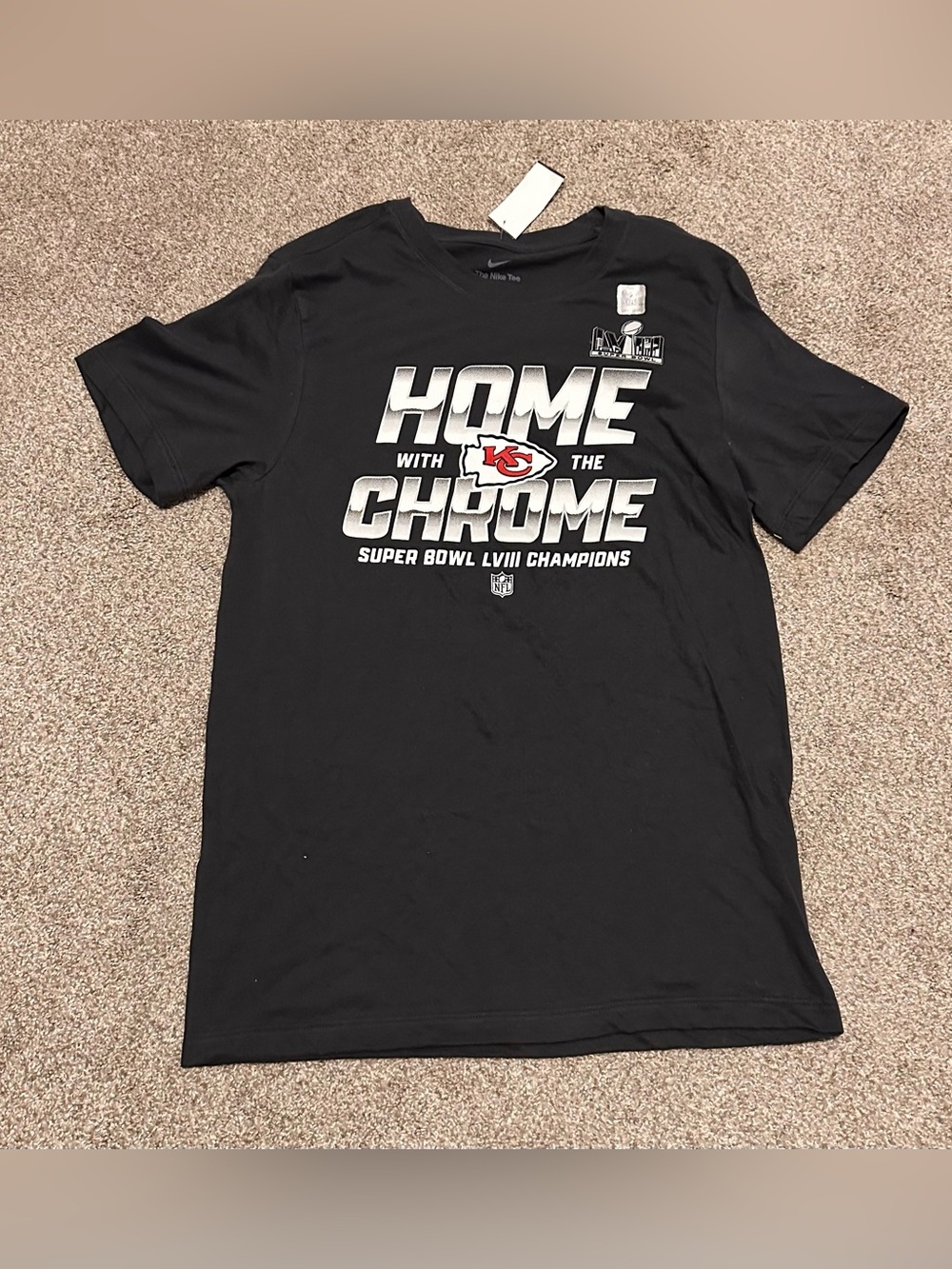 Nike Gray Kansas City Chiefs Tee